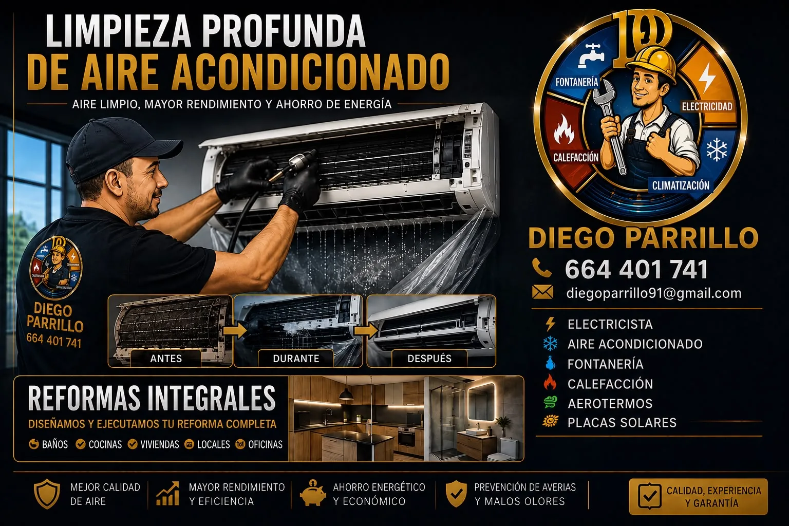 Servicios de climatización y reformas
